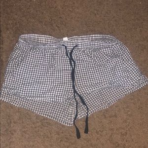 Pajama shorts